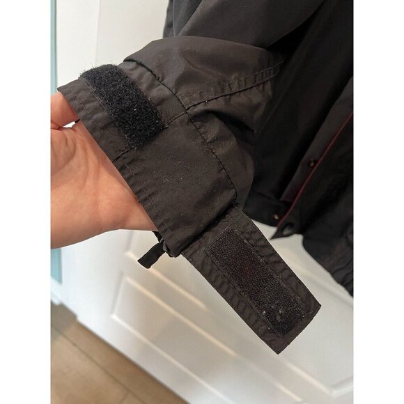 Vintage Mens Columbia Jacket Size L Bugaboo Windbreaker Red/Black/Gray Coat - Picture 6 of 13